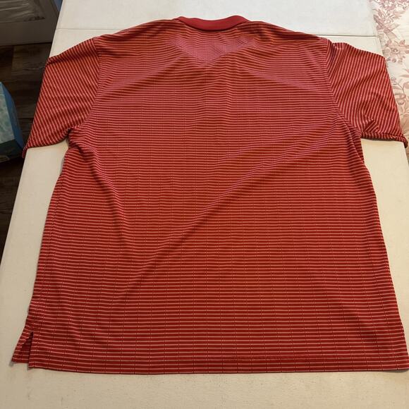 Ping golf polo Mens Red 1/4 Button up Size XL - Picture 5 of 5